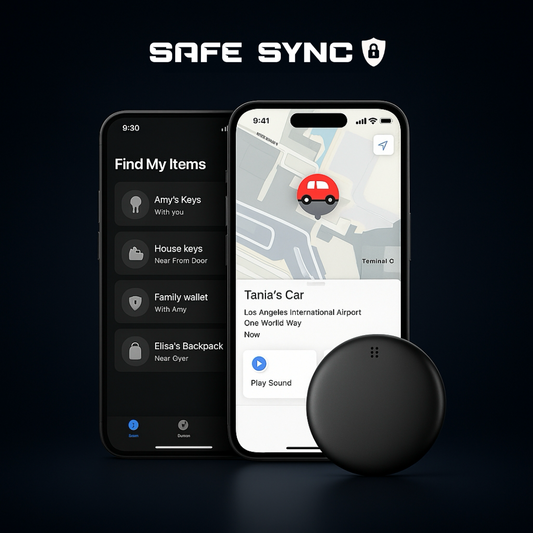 SafeSync - Not Just a GPS Car Tracker. Your Everything Finder.